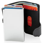 Standard Aluminium RFID Cardholder with PU Wallet