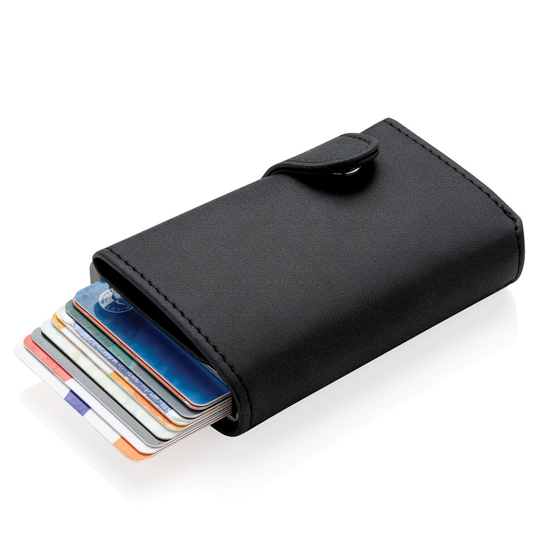 Standard Aluminium RFID Cardholder with PU Wallet
