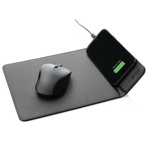 Swiss Peak Recycled 10W Wireless Charger Mousemat