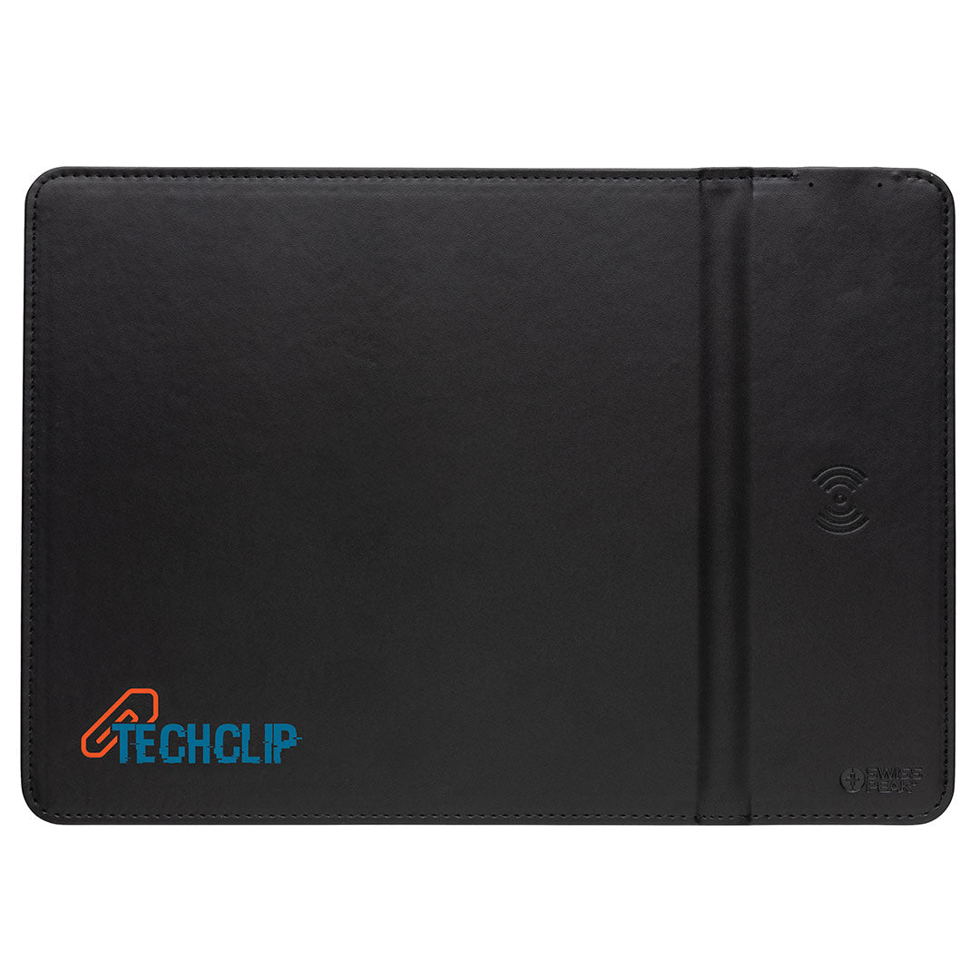 Swiss Peak Recycled 10W Wireless Charger Mousemat