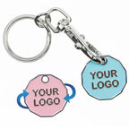 Trolley Coin Keyring - 2 Sides