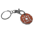Trolley Coin Keyring - 1 Side