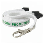 10mm Flat Polyester Lanyards