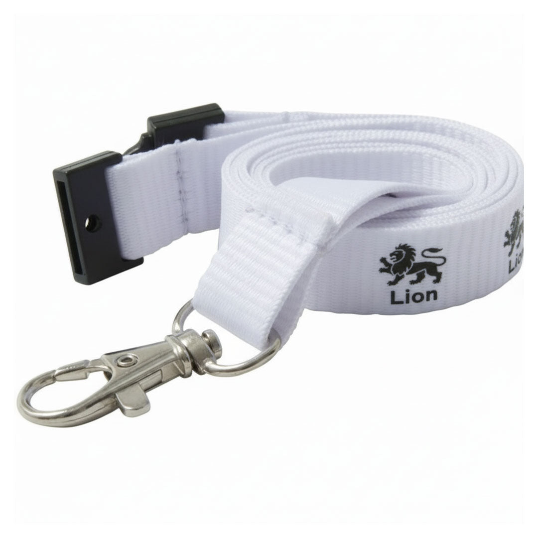 15mm Flat Polyester Lanyards