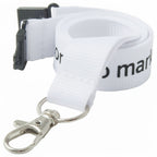 25mm Flat Polyester Lanyards