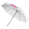 30" Windproof Recycled PET Golf Umbrellas in black - premium corporate gift