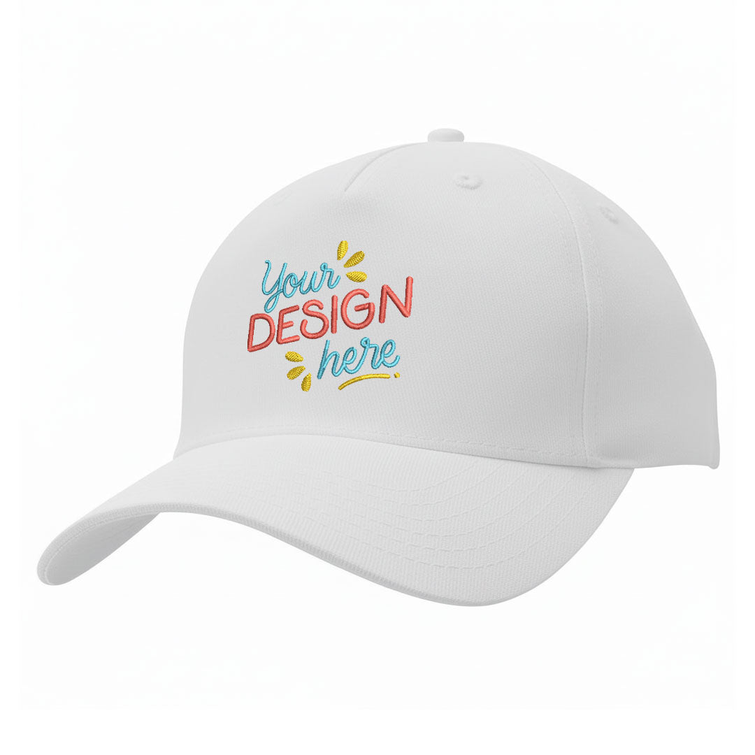 3963 Cotton Twill 5 Panel Caps with Buckle