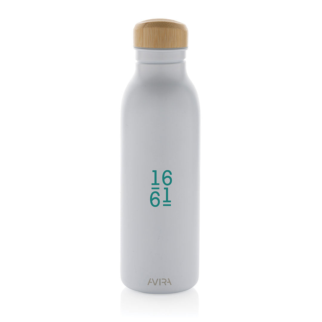 Avira Recycled Steel Single Wall Water Bottle 600ml