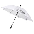 Bella 23" Windproof Auto Open Walking Umbrellas in black - promotional event giveaway