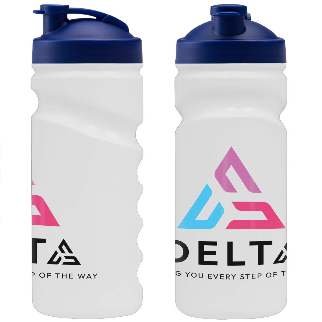 500ml Grip Sports Bottle - Flip Lid