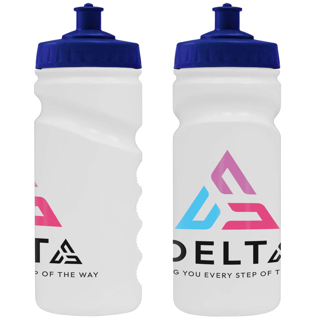500ml Grip Sports Bottle - Push/Pull Lid