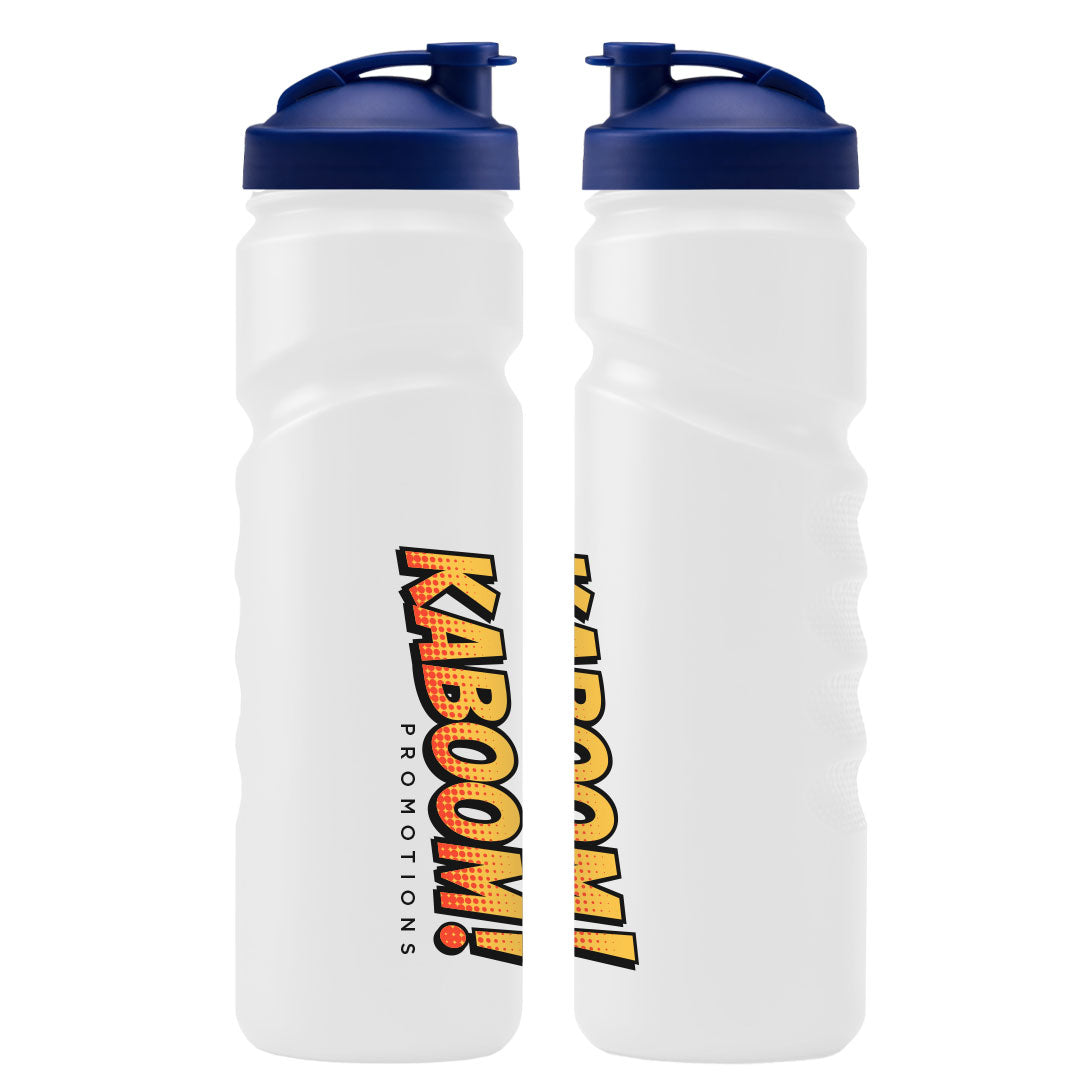 750ml Grip Sports Bottle - Flip Lid
