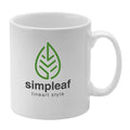 White Cambridge Mugs