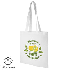 Custom Printed Coloured Cotton Tote Bags 7L Corporate Travel & Events