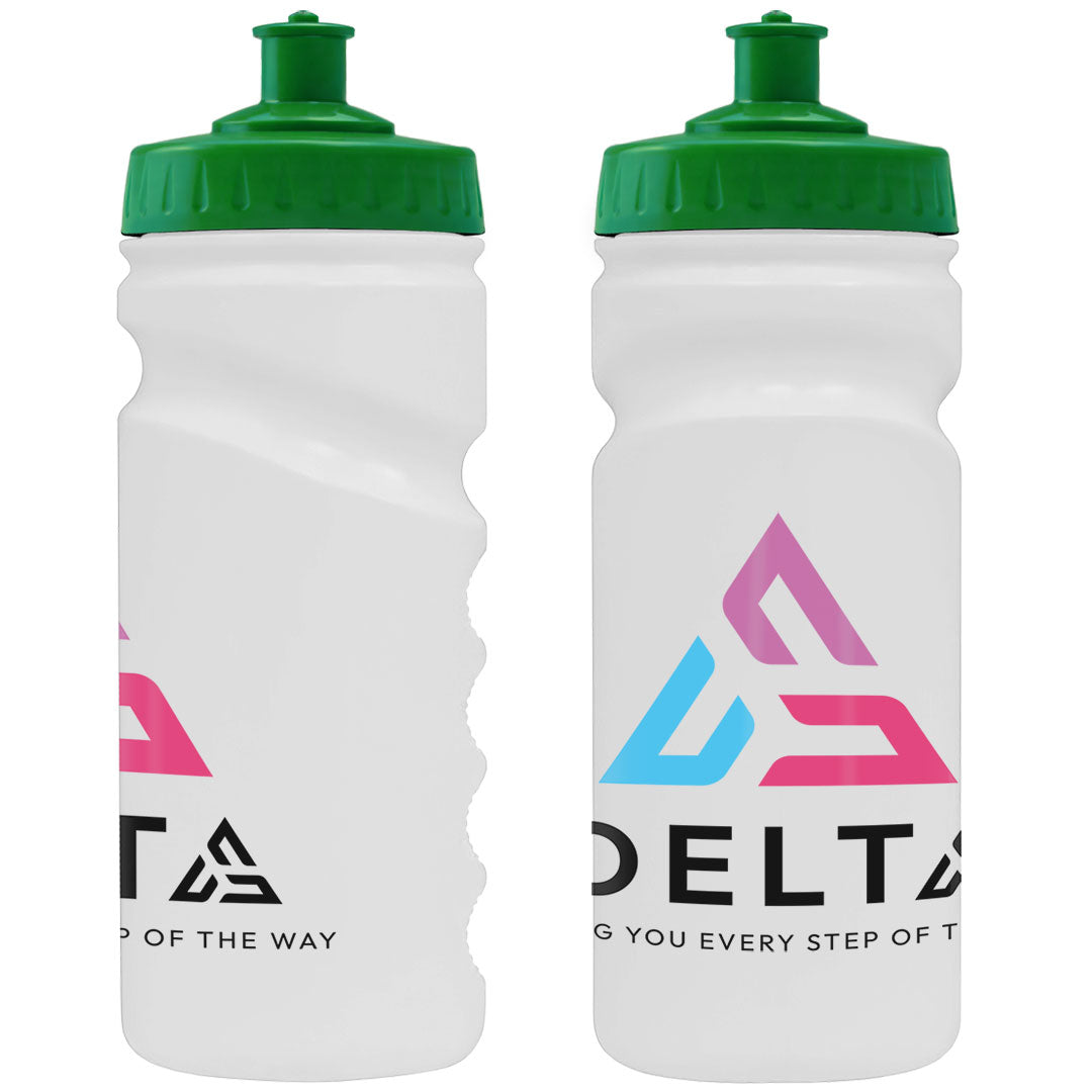 500ml Grip Sports Bottle - Push/Pull Lid