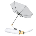21" Auto Open-Close Foldable Compact Recycled PET Umbrella