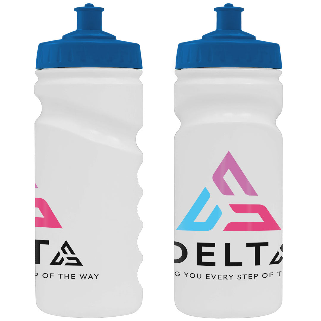 500ml Grip Sports Bottle - Push/Pull Lid