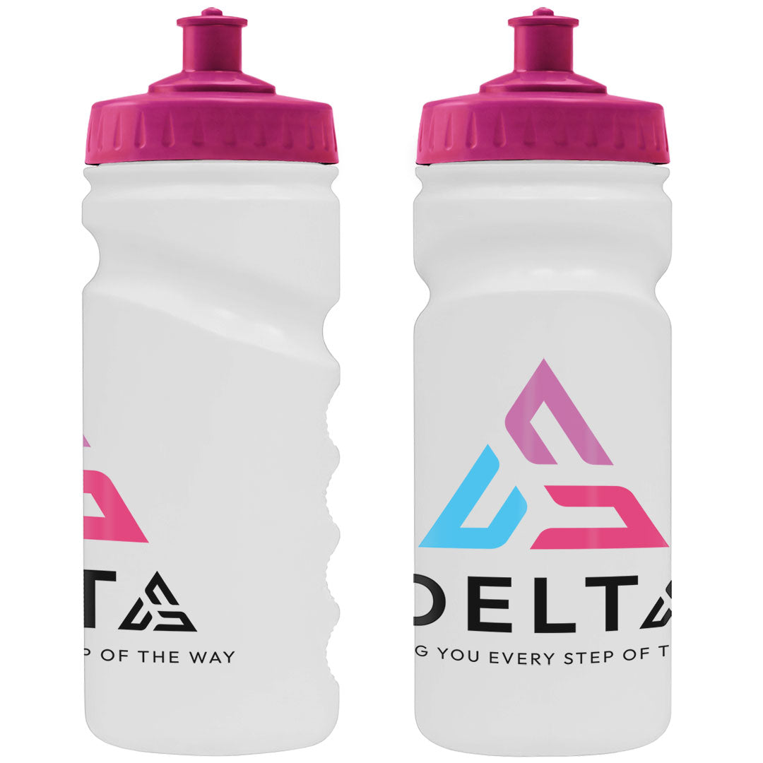 500ml Grip Sports Bottle - Push/Pull Lid