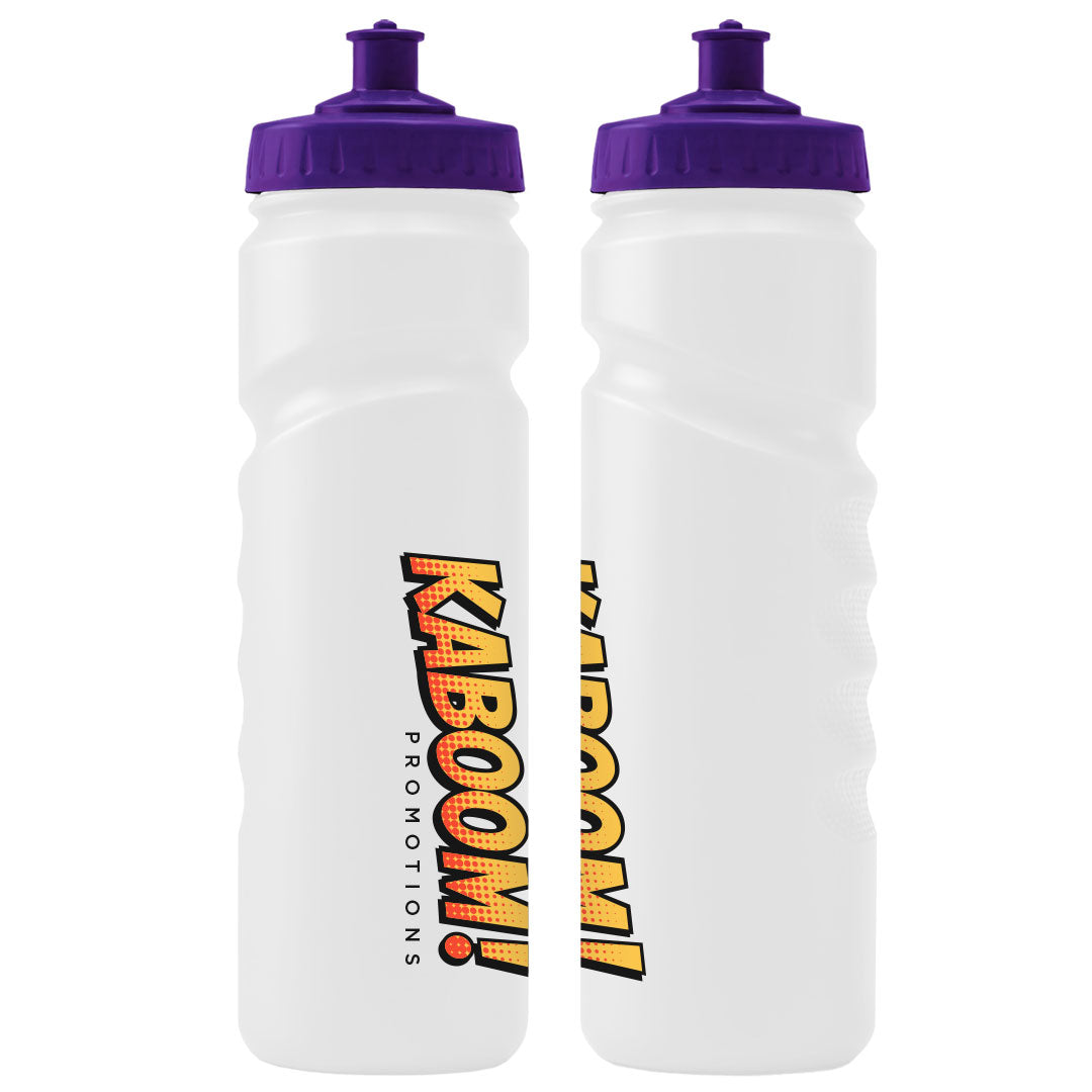 750ml Grip Sports Bottle - Push/Pull Lid
