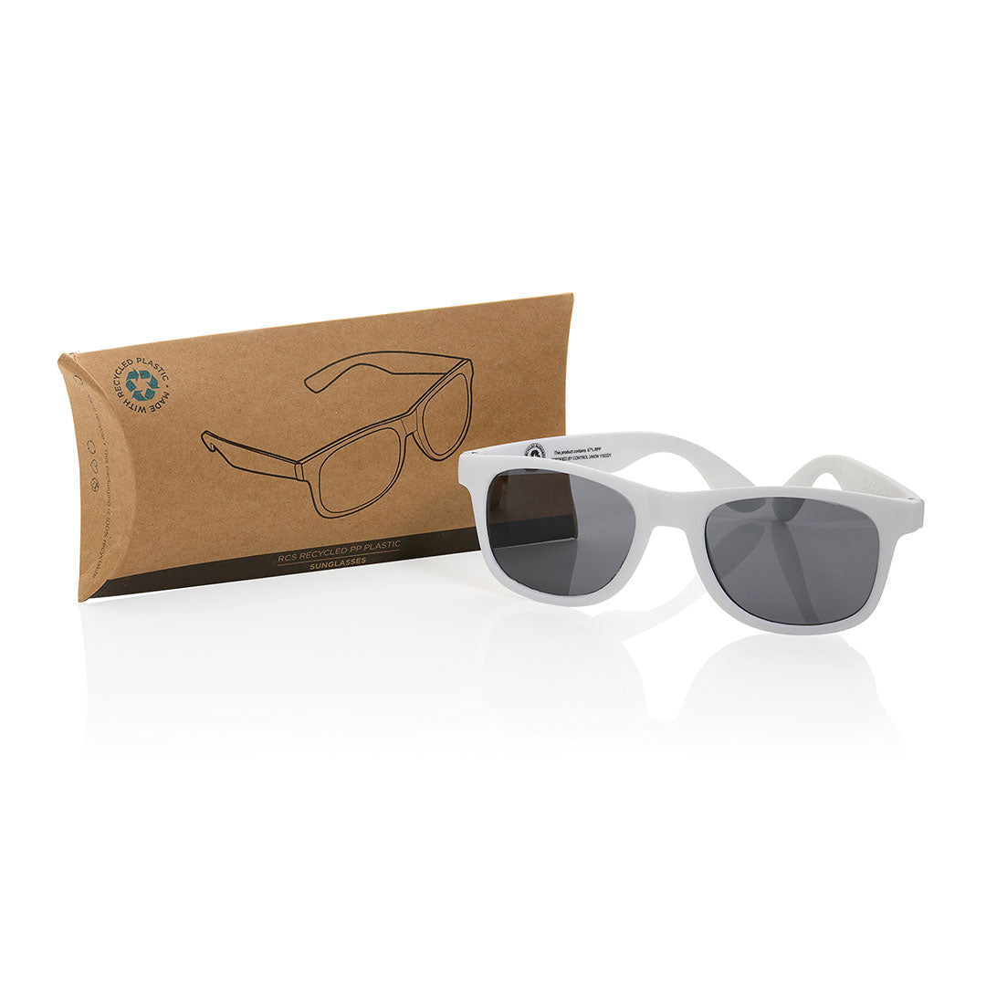 branded recycled sunglasses