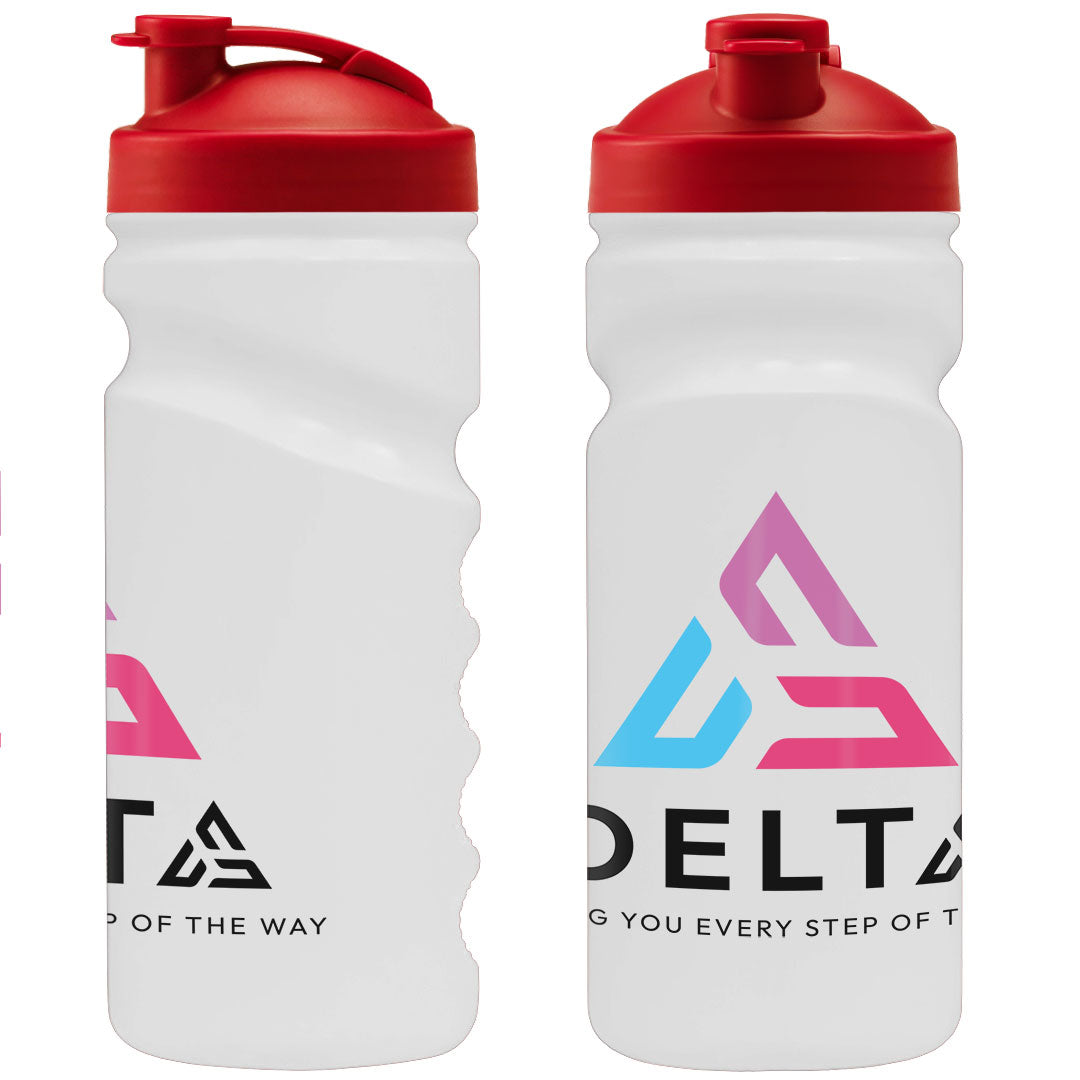 500ml Grip Sports Bottle - Flip Lid