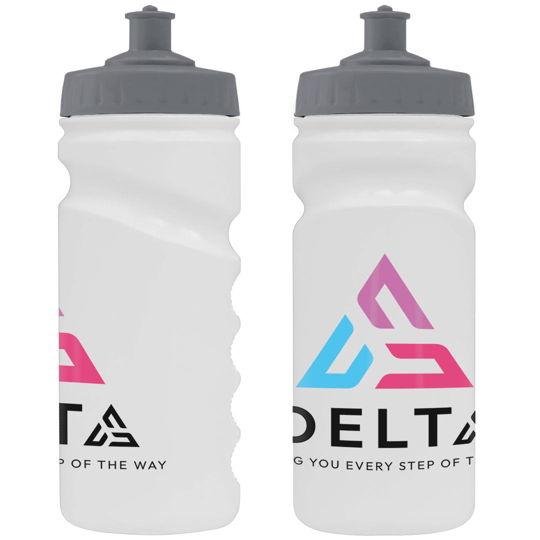 500ml Grip Sports Bottle - Push/Pull Lid