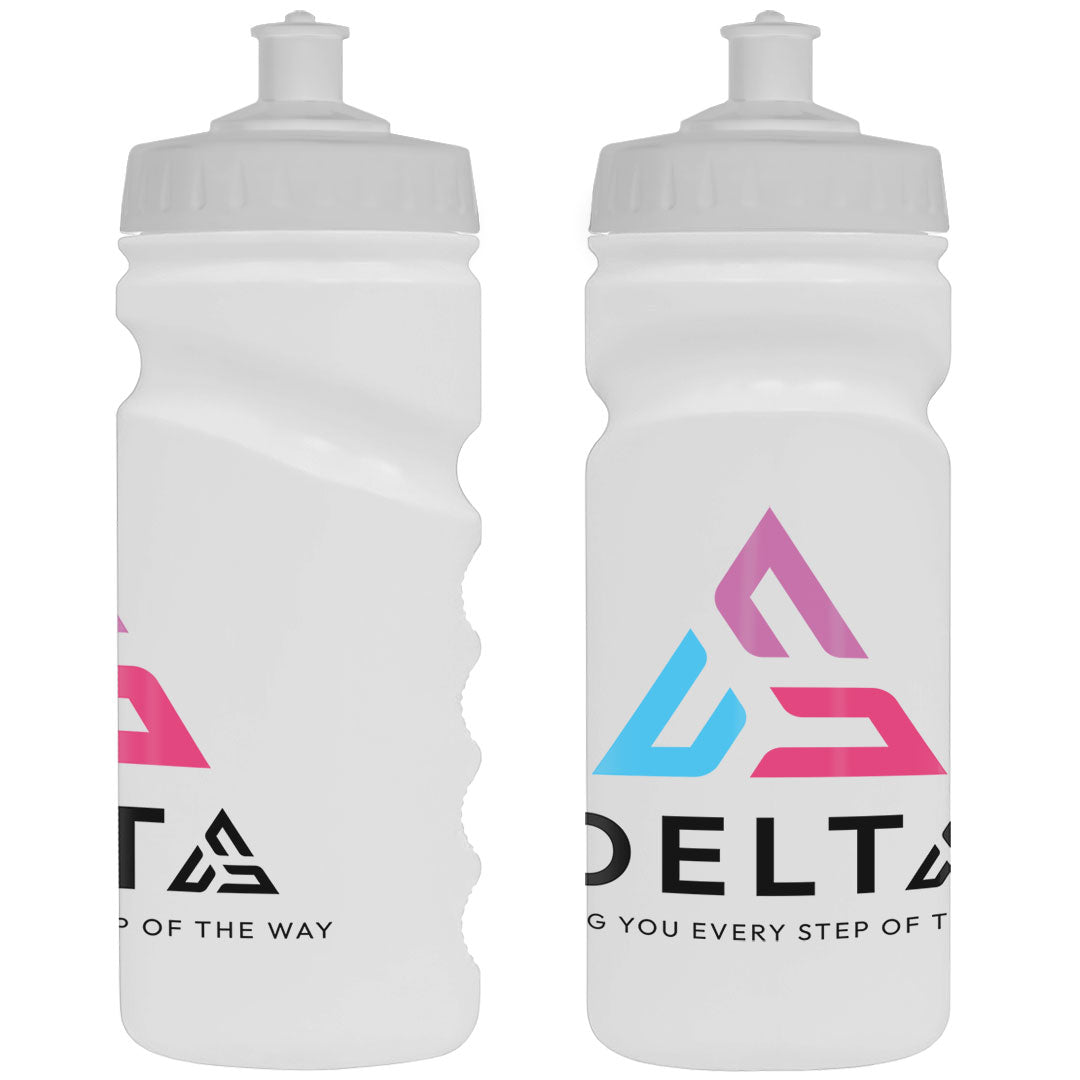 500ml Grip Sports Bottle - Push/Pull Lid