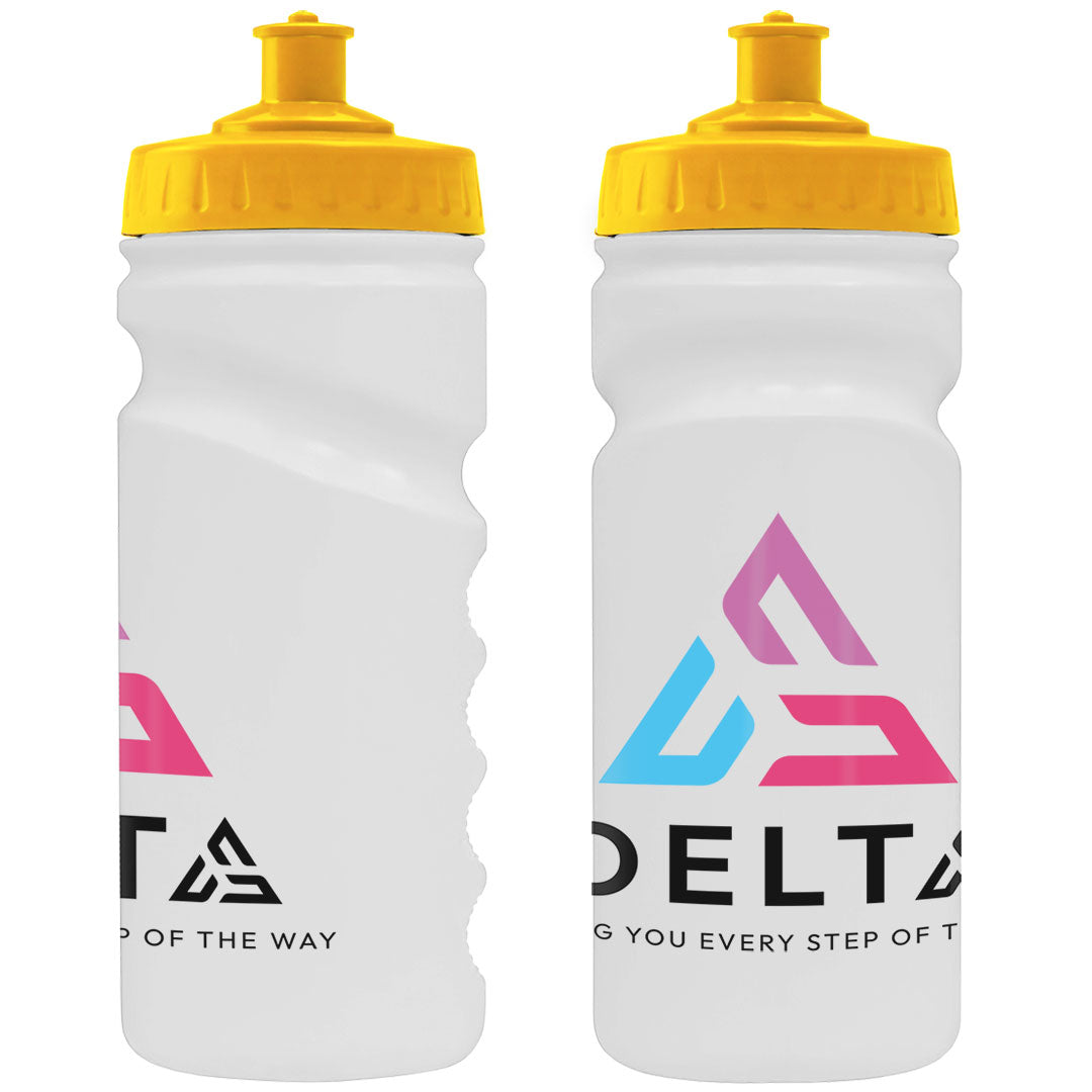 500ml Grip Sports Bottle - Push/Pull Lid