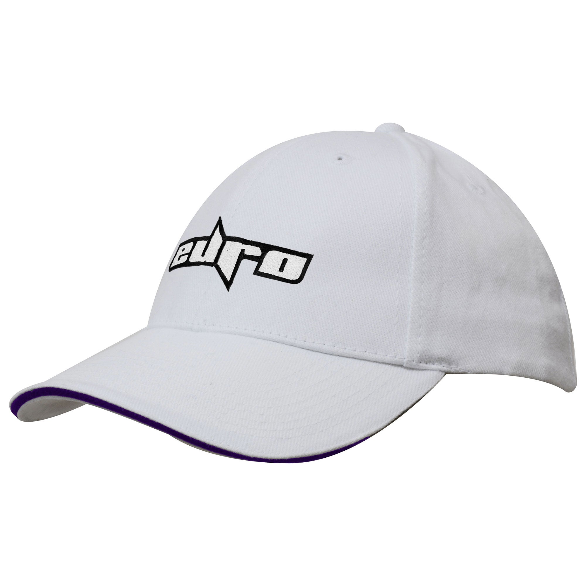 4210 Brushed Heavy Cotton Caps with Sandwich Trim
