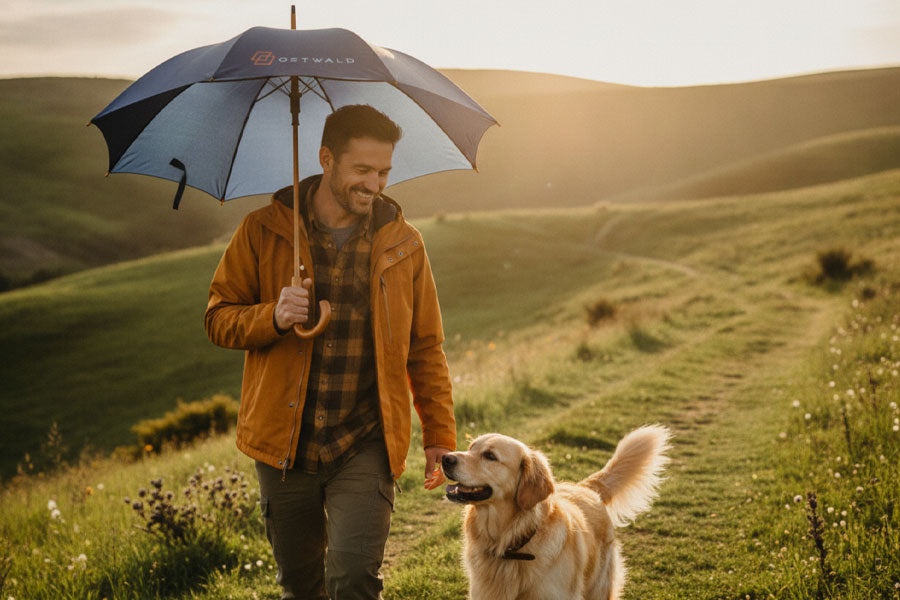 Branded Windproof Umbrellas for Corporate Gifts