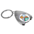 Wishbone Trolley Coin Keyring - 1 Side