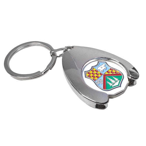Wishbone Trolley Coin Keyring - 1 Side