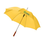 23" Auto Open Walking Umbrellas - Wooden Handle