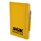 A5 DUO Soft Touch Lined Notebook Plus Pen