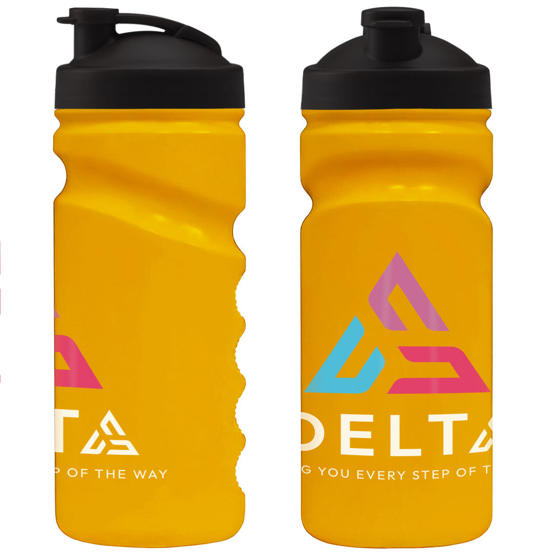 500ml Grip Sports Bottle - Flip Lid