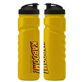 750ml Grip Sports Bottle - Flip Lid in black - branded corporate drinkware