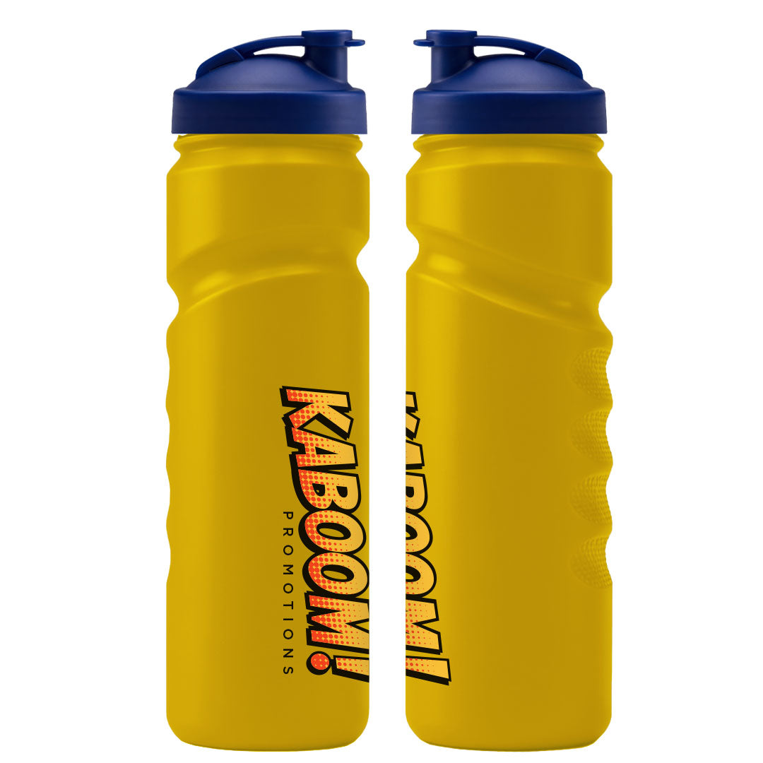 750ml Grip Sports Bottle - Flip Lid