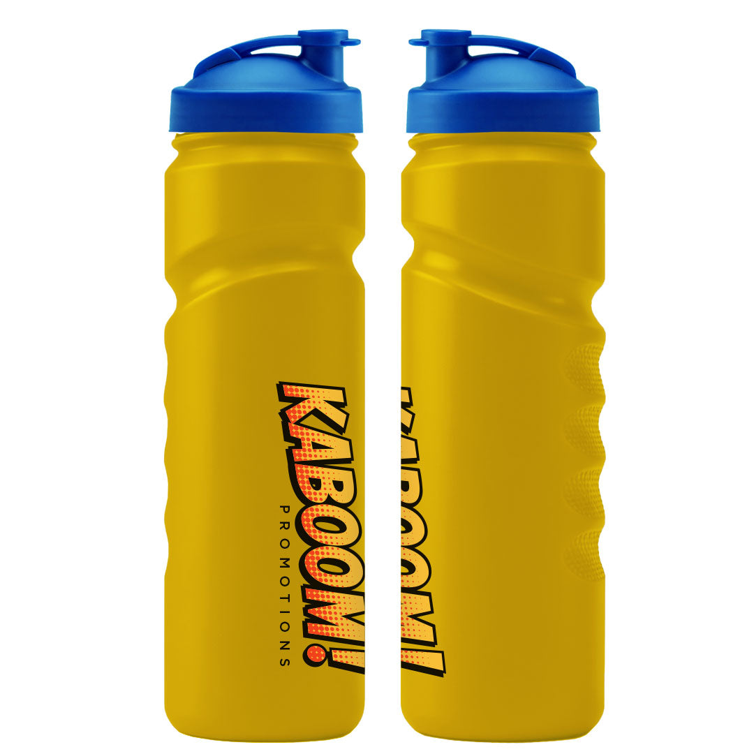 750ml Grip Sports Bottle - Flip Lid