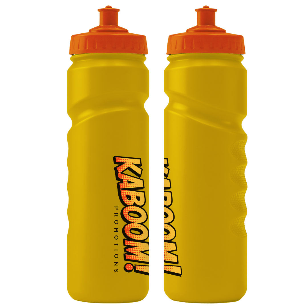 750ml Grip Sports Bottle - Push/Pull Lid