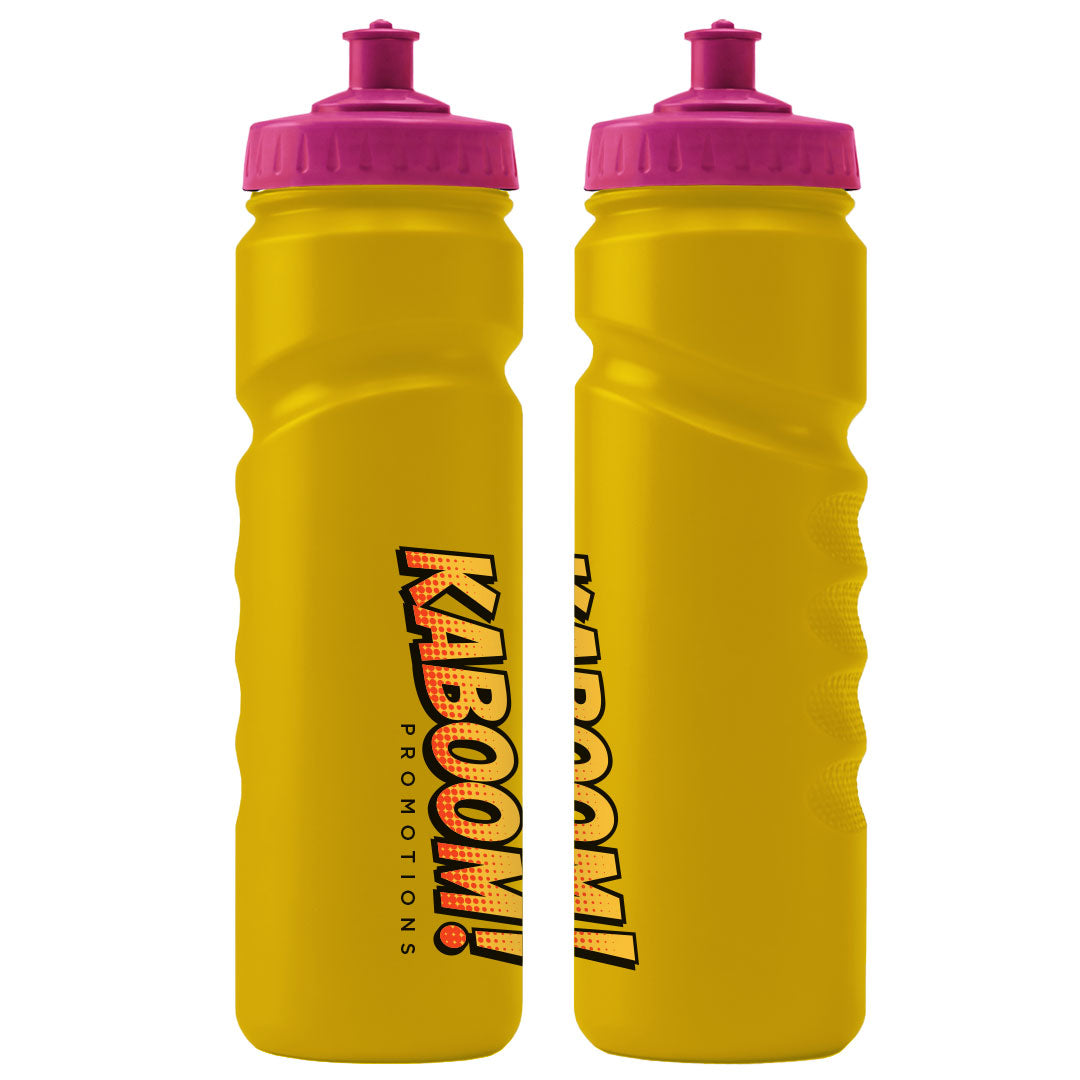 750ml Grip Sports Bottle - Push/Pull Lid