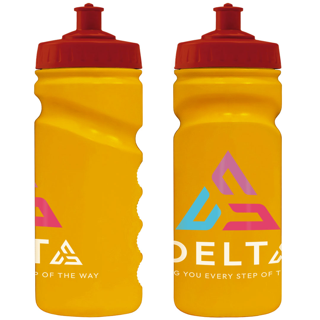500ml Grip Sports Bottle - Push/Pull Lid