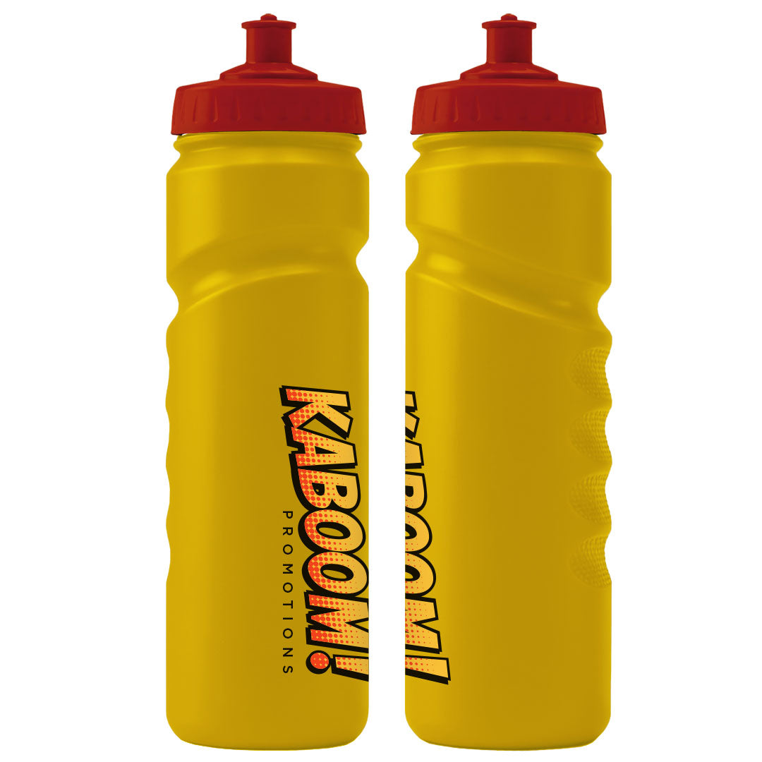 750ml Grip Sports Bottle - Push/Pull Lid