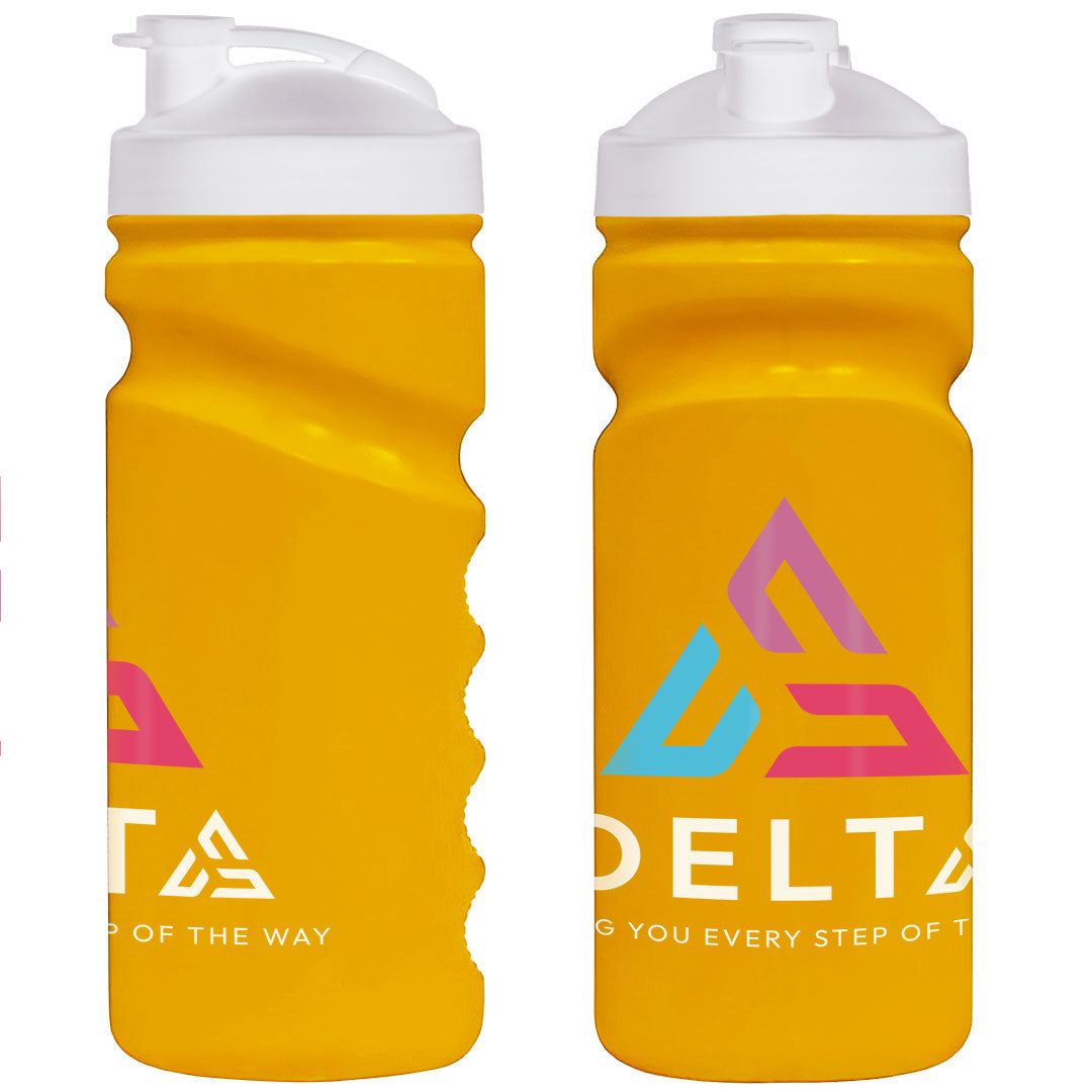500ml Grip Sports Bottle - Flip Lid