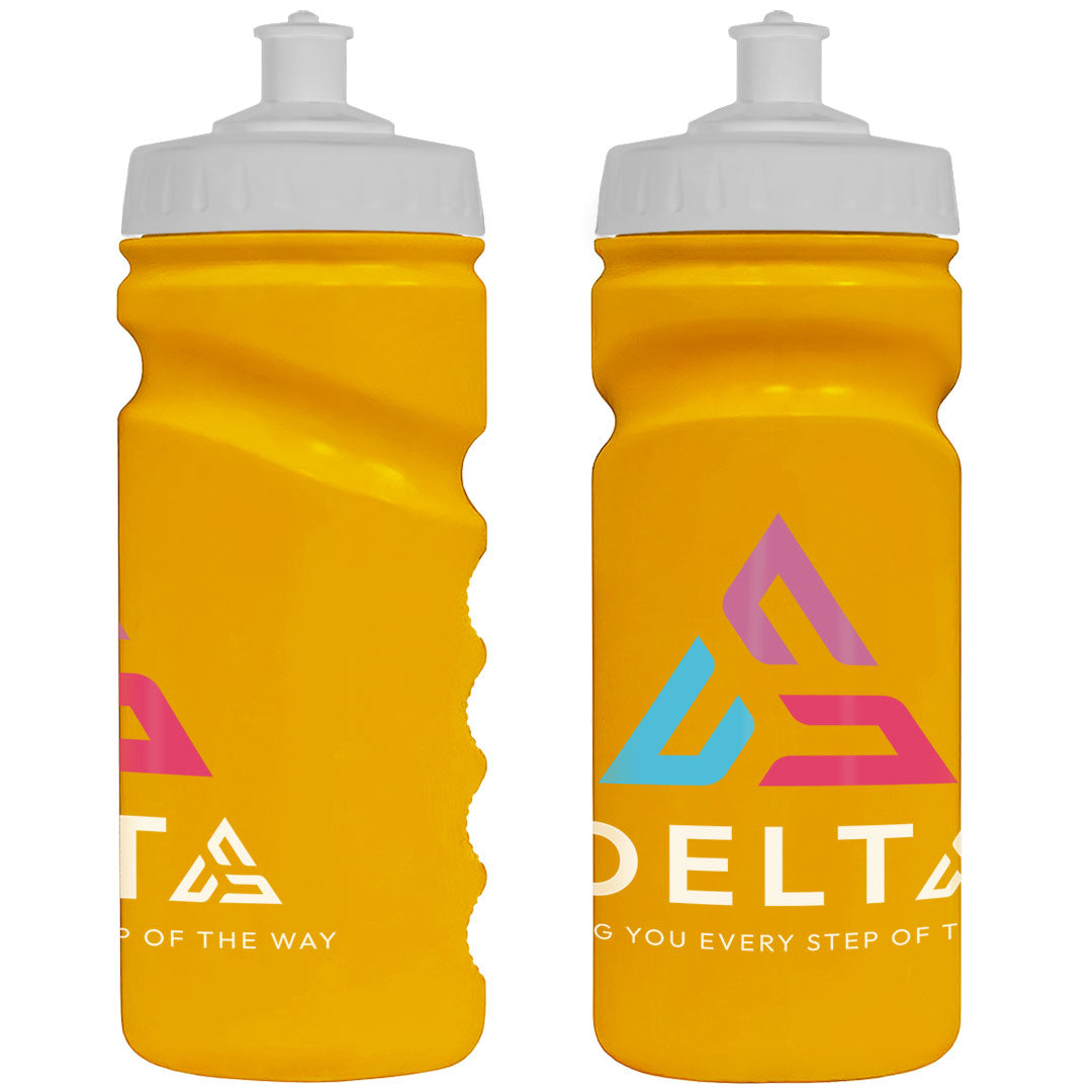 500ml Grip Sports Bottle - Push/Pull Lid