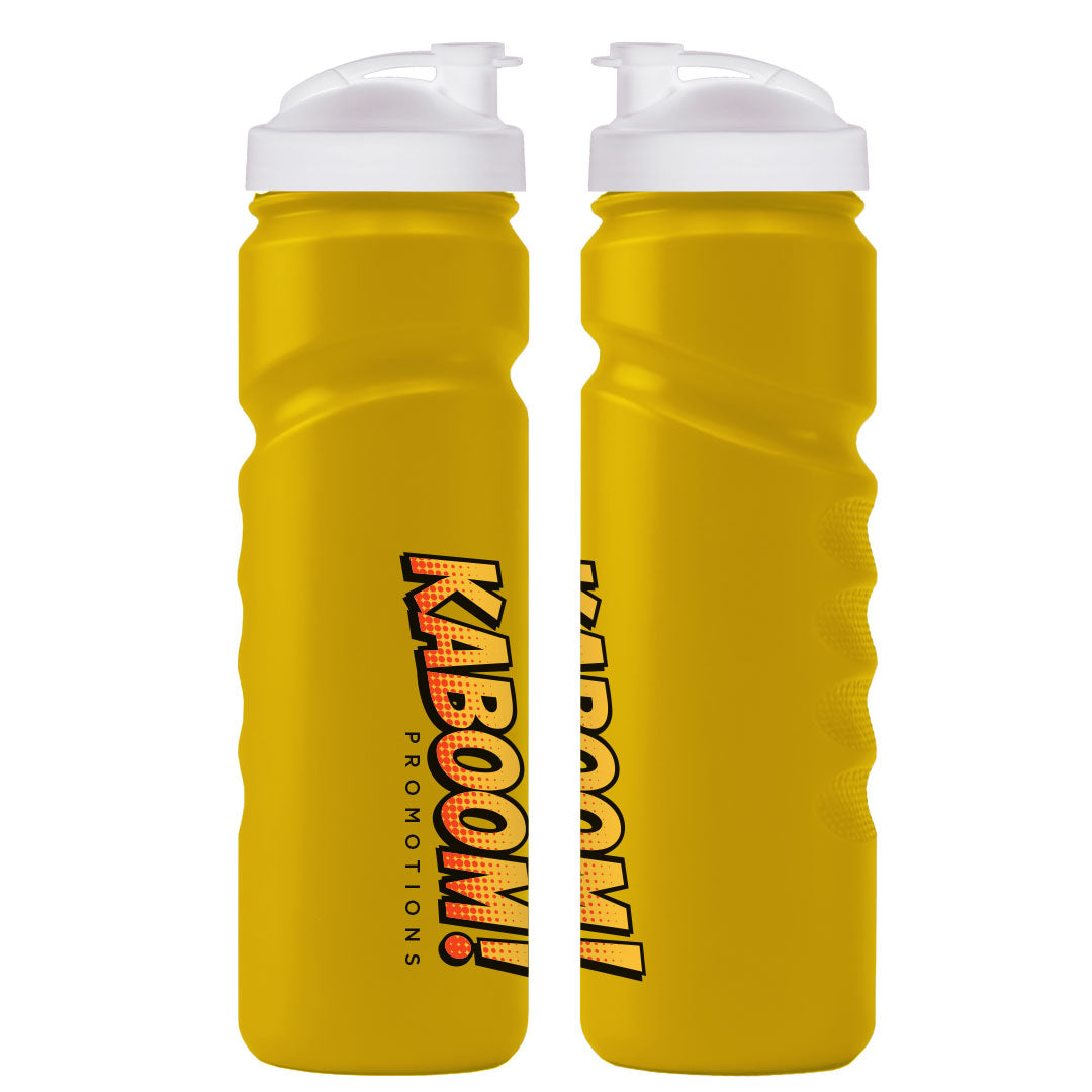 750ml Grip Sports Bottle - Flip Lid