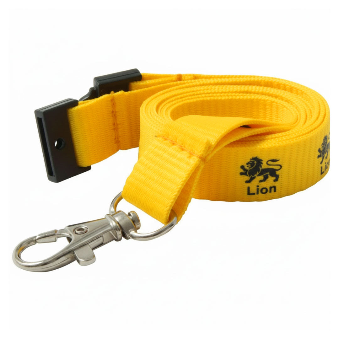 15mm Flat Polyester Lanyards